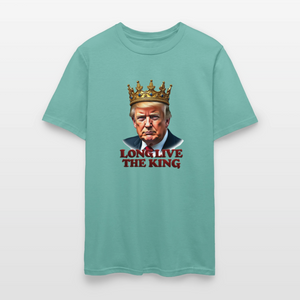 Donald Trump "Long Live The King" Unisex Classic T-Shirt - aquatic