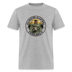 Alligator Alcatraz Everglades, Florida Unisex Classic T-Shirt - heather gray