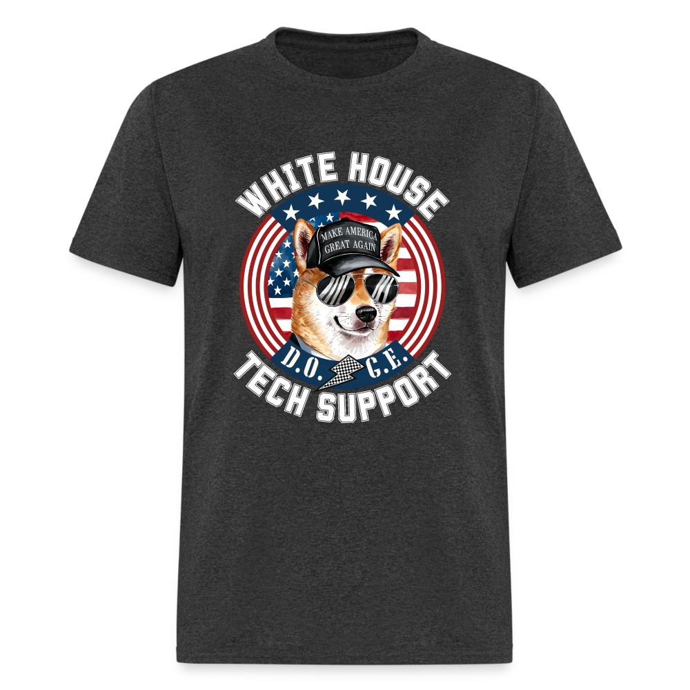DOGE - White House Tech Support Unisex Classic T-Shirt - heather black