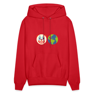 Clown World Men's Hoodie - red