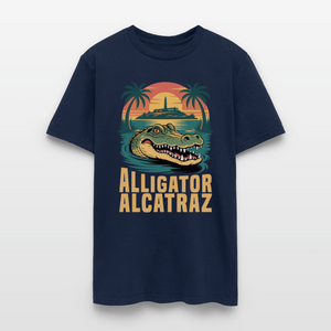 Alligator Alcatraz Classic Men's T-Shirt - navy
