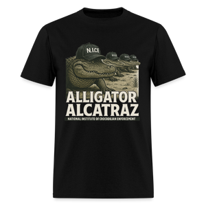 Alcatraz Gator Enforcement Men's Classic T-Shirt - black