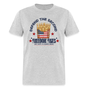 Defend The Second - Freedom Fries Classic T-Shirt - heather gray
