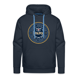 FAFO-Federal Agency for Financial Oversight Men’s Premium Hoodie - navy