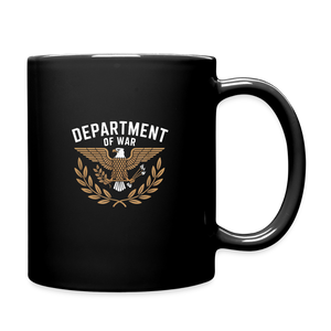 United States Dept of War Full Color Mug - black