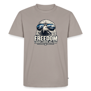 Freedom Looks Good on You Premium T-Shirt - taupe