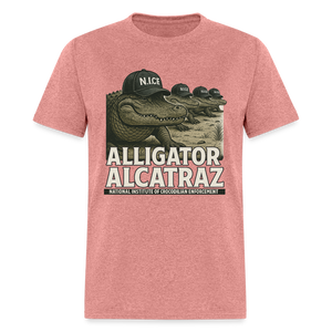 Alcatraz Gator Enforcement Men's Classic T-Shirt - heather mauve