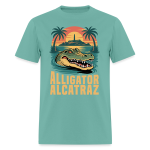 Alligator Alcatraz Classic Men's T-Shirt - aquatic