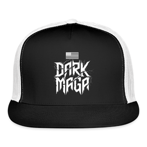 DARK MAGA Trucker Hat - black/white