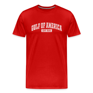 Gulf of America Men's Premium T-Shirt - red