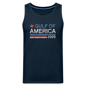 Gulf of America v4 Men’s Premium Tank - deep navy