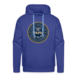 FAFO-Federal Agency for Financial Oversight Men’s Premium Hoodie - royal blue