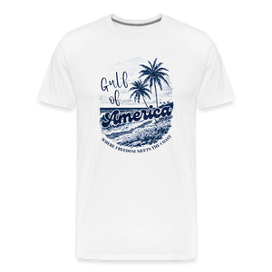 Gulf Of America - Freedom - Men's Premium T-Shirt - white