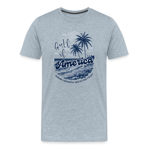 Gulf Of America - Freedom - Men's Premium T-Shirt - heather ice blue