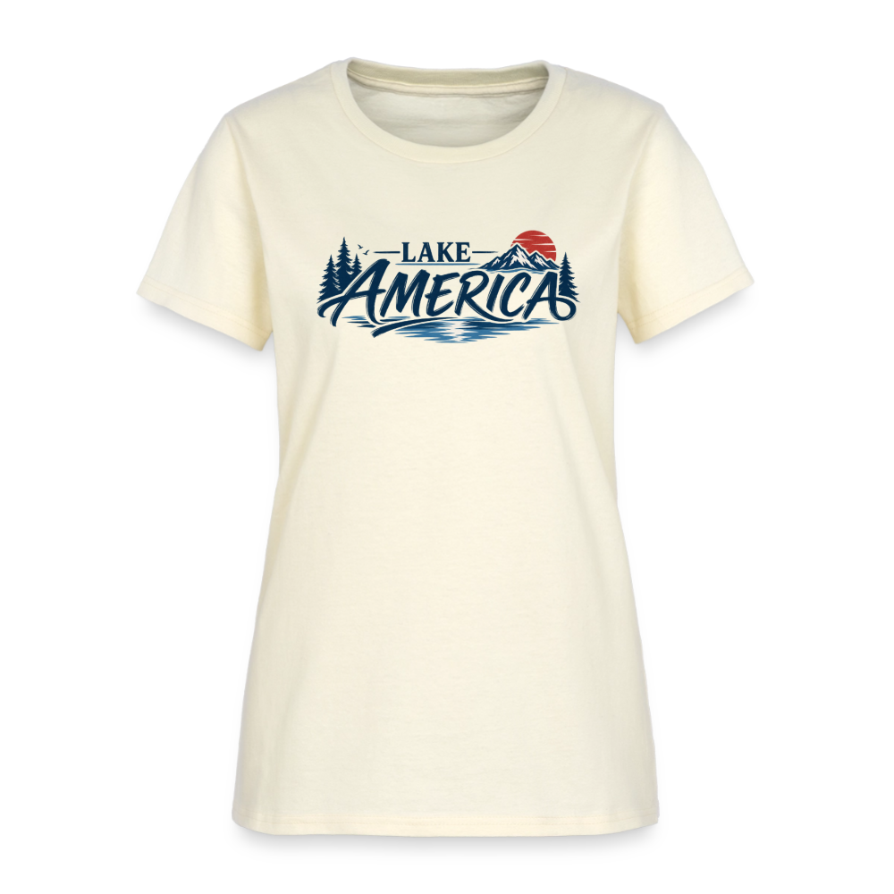 Lake America Women's T-Shirt - off white