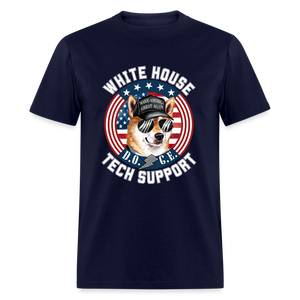 DOGE - White House Tech Support Unisex Classic T-Shirt - navy