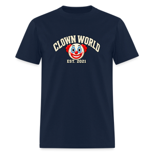 Clown World Est. 2021 Classic T-Shirt - navy