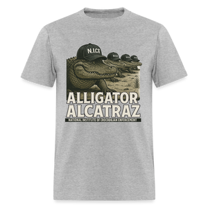 Alcatraz Gator Enforcement Men's Classic T-Shirt - heather gray