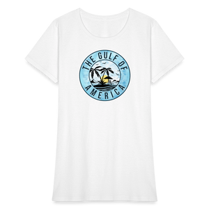 Gulf of America Women's T-Shirt - white