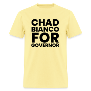Chad Bianco for Governor Men's T-Shirt - cornsilk