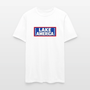 Lake America T-Shirt Men's T-Shirt - white