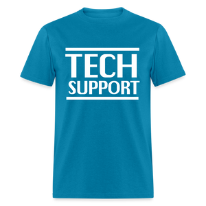 Tech Support Elon Musk Parody Unisex Classic T-Shirt - turquoise