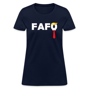 FAFO Women's T-Shirt - navy