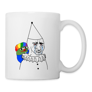 NPC Clown Tears Coffee/Tea Mug - white