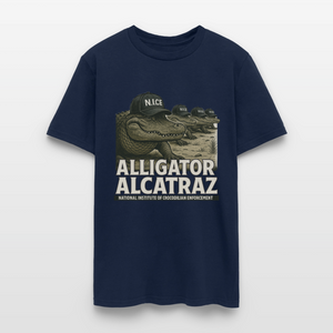 Alcatraz Gator Enforcement Men's Classic T-Shirt - navy