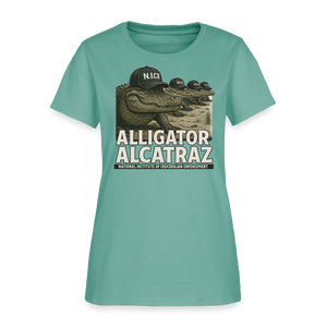Alcatraz Gator Enforcement Women's T-Shirt - aquatic