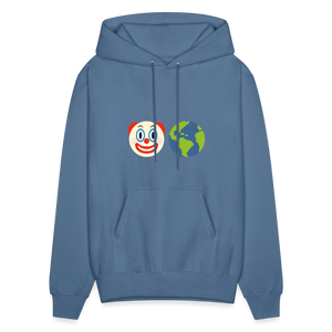 Clown World Men's Hoodie - denim blue