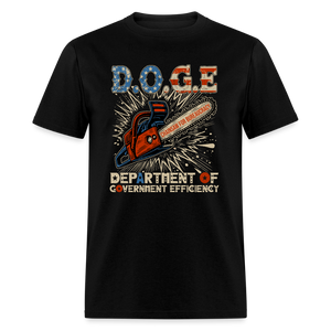 D.O.G.E. Department Of Government Efficiency Classic T-Shirt - black
