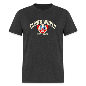 Clown World Est. 2021 Classic T-Shirt - heather black