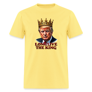 Donald Trump "Long Live The King" Unisex Classic T-Shirt - cornsilk