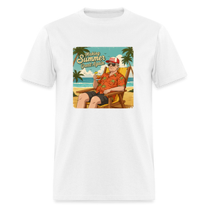Makin Summer Great Again Unisex Classic T-Shirt - white