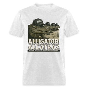 Alcatraz Gator Enforcement Men's Classic T-Shirt - light heather gray