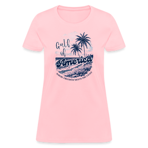 Gulf Of America - Freedom - Women's T-Shirt - pink