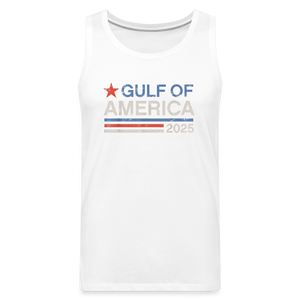 Gulf of America v4 Men’s Premium Tank - white