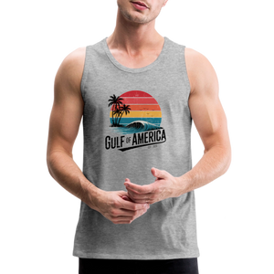Gulf of America Men’s Premium Tank - heather gray