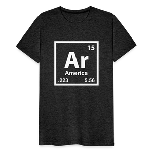 Ar – America Men's Premium T-Shirt - charcoal grey