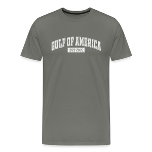 Gulf of America Men's Premium T-Shirt - asphalt gray