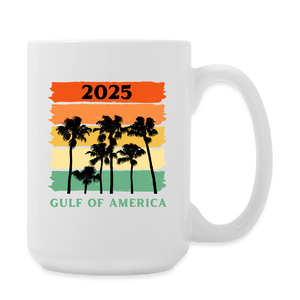 Gulf of America Ceramic Coffee/Tea Mug 15 oz - white