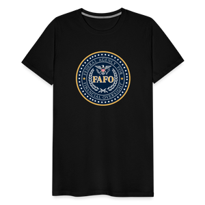 FAFO-Federal Agency for Financial Oversight Men's Premium T-Shirt - black