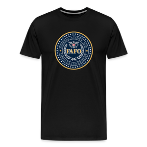 FAFO-Federal Agency for Financial Oversight Men's Premium T-Shirt - black