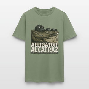 Alcatraz Gator Enforcement Men's Classic T-Shirt - military green