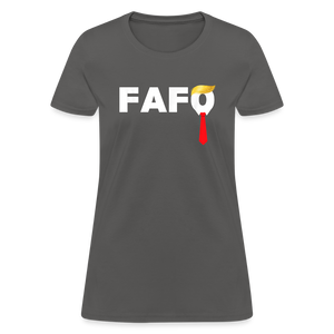 FAFO Women's T-Shirt - charcoal