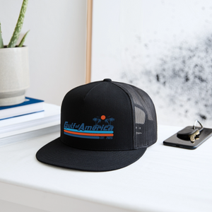Gulf of America Trucker Hat - black/black