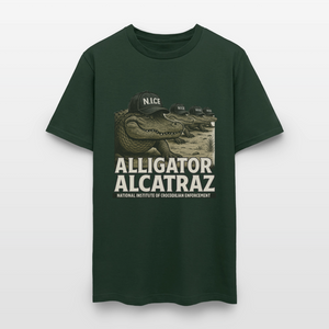 Alcatraz Gator Enforcement Men's Classic T-Shirt - forest green
