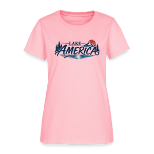 Lake America Women's T-Shirt - pink