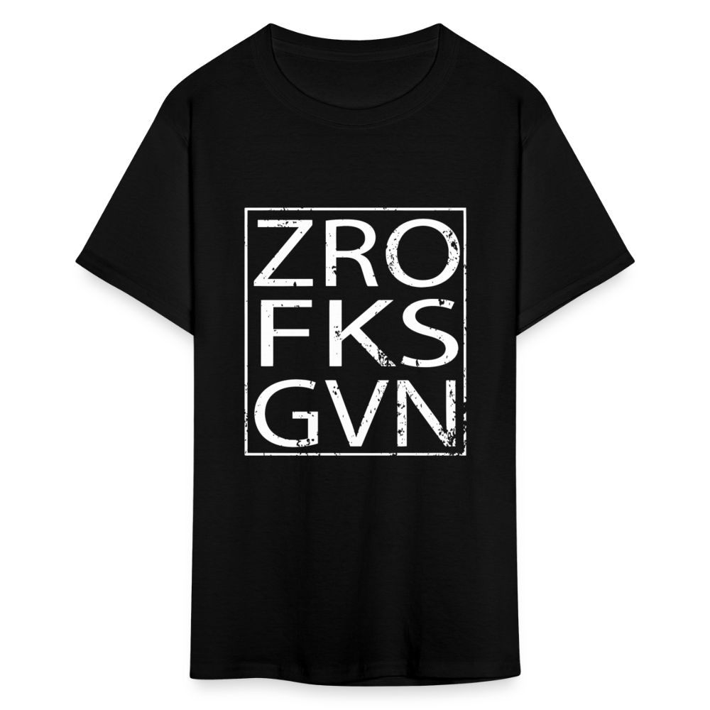Zero Fucks Given Unisex Classic T-Shirt - black
